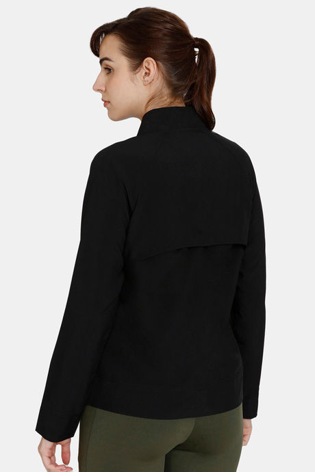 Zelocity Quick Dry Relaxed Jacket - Jet Black — image 4